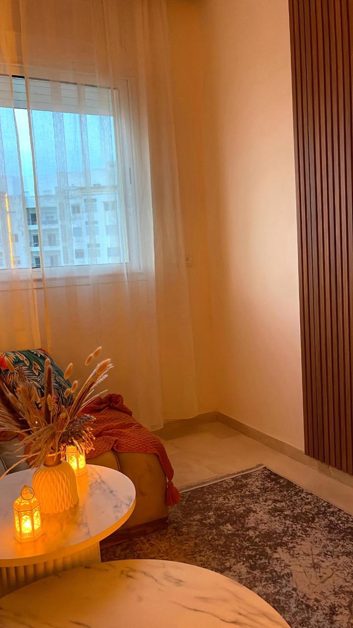 Elegant Appartement Avec Un Acces Piscine Jardin Parking Sous-Sol Et Wifi Haut Debit Fibre Optique Tánger Exterior foto